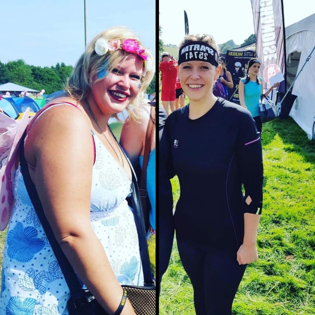 Hannah went from 111kg to 72kg and is now the fittest she has been in her life!